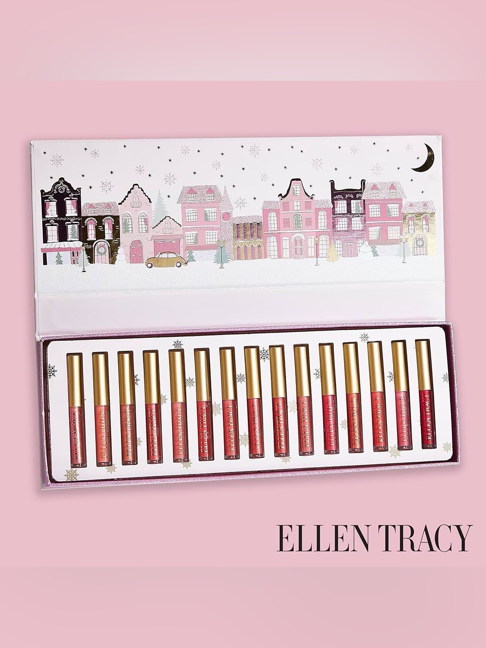 ELLEN TRACY 15-Piece Embossed Lip Gloss Collection